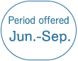 Period offered Jun.-Sep.